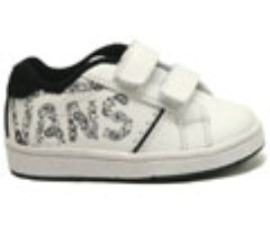 Widow V (Bandana Vans) White Toddler Shoe Hbe33t