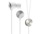 Wire Mic White Earphones