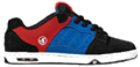 Zered Sp2 Black/Red Suede Shoe