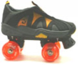 Zip  Orange Quad Roller Skates