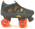 Zip  Orange Quad Roller Skates