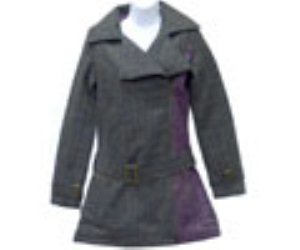 Zipped With A Spin Girls Jacket