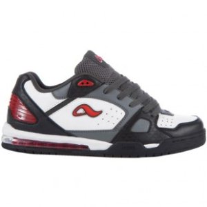 Adio Shoes | Adio Laser Shoes - White Black Red