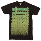 Almost T Shirt | Almost Halftone Spectrum T Shirt - Black Green