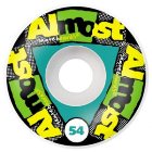 Almost Wheels | Almost Cluster Funks Standard 54 Skateboard Wheels - Black