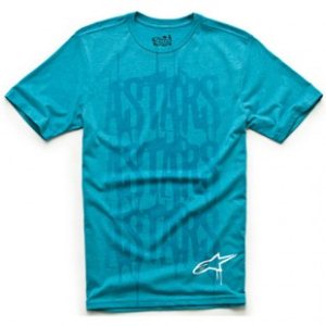 Alpine Stars T-Shirt | Astars Activate Slim T Shirt - Blue Heather