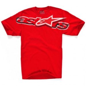 Alpine Stars T-Shirt | Astars Atomic Classic T Shirt - Red