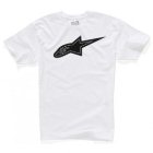 Alpine Stars T-Shirt | Astars Carbon Fiber Ss T Shirt - White Black