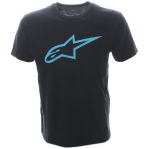 Alpine Stars T-Shirt | Astars Logo Ss T Shirt - Black Blue