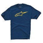 Alpine Stars T-Shirt | Astars Logo Ss T Shirt - Navy Yellow