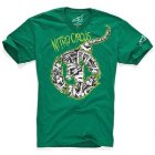 Alpine Stars T-Shirt | Astars Nitro Circus Busted Bones Ss T Shirt - Green