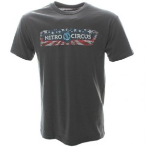 Alpine Stars T-Shirt | Astars Nitro Circus Sportin Wood Ss T Shirt - Charcoal