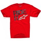 Alpine Stars T-Shirt | Astars Ride It Classic T Shirt - Red