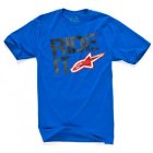 Alpine Stars T-Shirt | Astars Ride It Classic T Shirt - Royal Blue