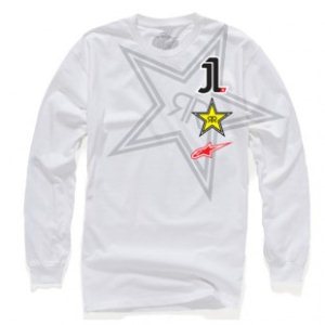 Alpine Stars T-Shirt | Astars Rockstar El Uno  Ls T-Shirt - White