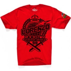 Alpine Stars T-Shirt | Astars Rockstar Prestige T-Shirt - Red
