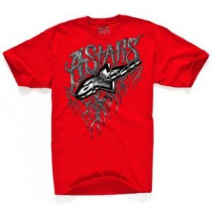 Alpine Stars T-Shirt | Astars Root Down T Shirt - Red