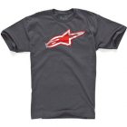 Alpine Stars T-Shirt | Astars Sticky Classic T Shirt - Charcoal