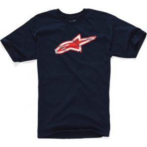Alpine Stars T-Shirt | Astars Sticky Classic T Shirt - Navy Blue