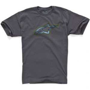 Alpine Stars T-Shirt | Astars Tech Classic T Shirt - Charcoal