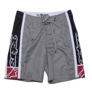 Alpinestars Boardshorts | Astars Corporate Stripe Boardshort - Light Grey