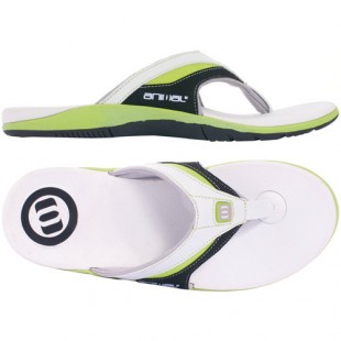 White animal flip flops new arrivals