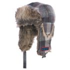 Animal Hat | Animal Rhodes Hat - Black Check