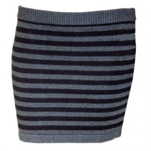 Animal Skirt | Animal Lydia Knitted Skirt - Charcoal