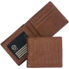 Animal Wallet | Animal Ballistic Leather Wallet - Brown