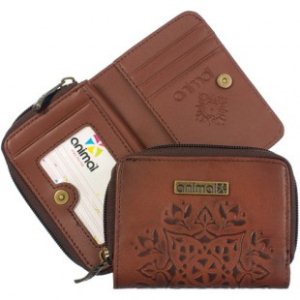 Animal Wallet | Animal Esmee Leather Womens Wallet - Brown