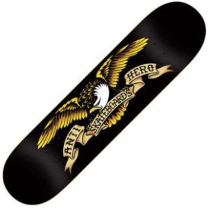 Anti Hero Deck | Anti Hero Classic Eagle Deck Large - Black