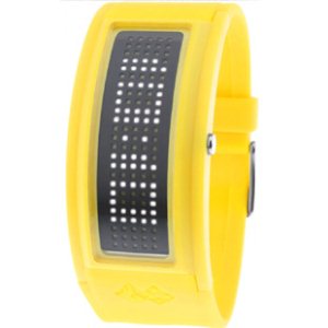 Black Dice Watch | Black Dice Guru Watch - Yellow Led Bd044-08