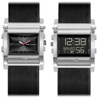 Black Dice Watch | Black Dice Twisted Watch - Black Silver Bd03501