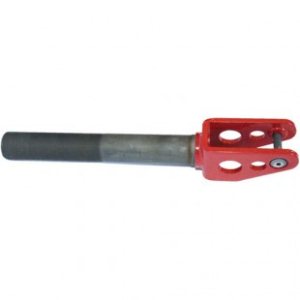 Blazer Forks | Blazer Scooter Fork Chromoly 1In Threaded - Red