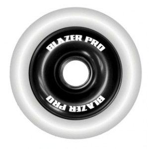 Blazer Scooter Wheels | Blazer Scooter Wheel Aluminium Core - White Black