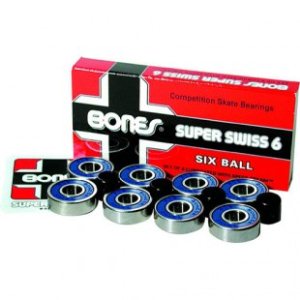Bones Bearings | Bones Swiss Bearings 6 Ball - Blue