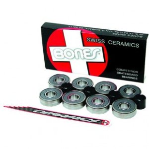 Bones Bearings | Bones Swiss Bearings Ceramic - Silver