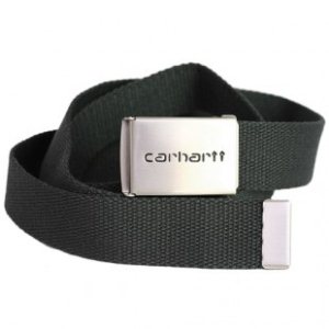 Carhartt Belt | Carhartt Clip Belt Chrome - Asphalt