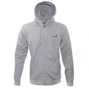 Carhartt Jacket | Carhartt Hooded Team Jacket - Grey Heather