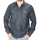 Carhartt Shirt | Carhartt Howdy Ls Shirt - Blue Rinsed