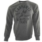 Carhartt Sweater | Carhartt 89Km Champ Sweatshirt - Dark Grey Heather