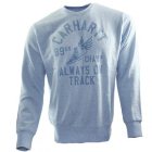 Carhartt Sweater | Carhartt 89Km Champ Sweatshirt - Light Blue Heather