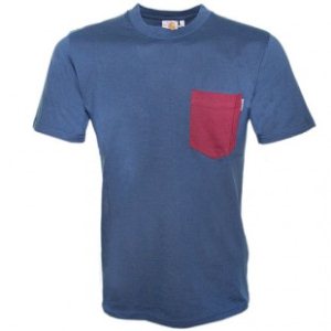 Carhartt T-Shirt | Carhartt Contrast Pocket T Shirt - Federal Varnish