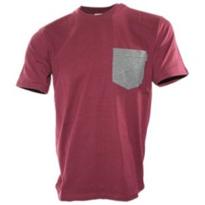 Carhartt T-Shirt | Carhartt Contrast Pocket T Shirt - Varnish Dark Grey Heather