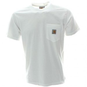 Carhartt T-Shirt | Carhartt Pocket  T Shirt - White