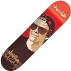 Chocolate Deck | Chocolate Altered Portrait Series Justin Eldridge Deck - Red Grey