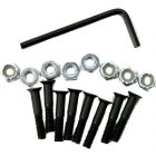 Chocolate Skateboard Bolts | Chocolate Skateboard Bolts Pack Of Eight - Black