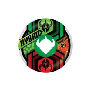 Darkstar Wheels | Darkstar Link Hybrid 54Mm Skateboard Wheels - Green Red