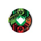 Darkstar Wheels | Darkstar Link Hybrid 54Mm Skateboard Wheels - Green Red