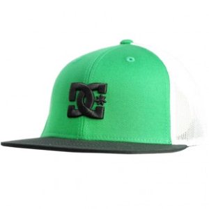 Dc Hat | Dc Norman 2 Trucker Cap - Black Kelly Green